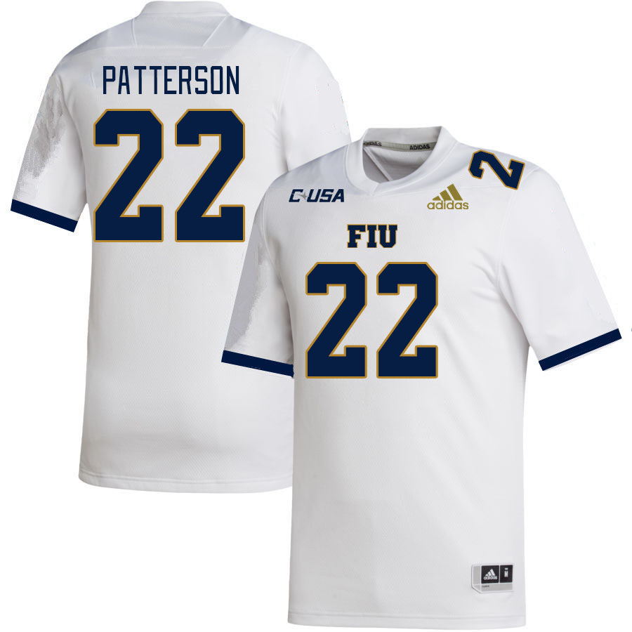 Men-Youth #22 Antonio Patterson Florida International Panthers 2023 College Football Jerseys Stitche